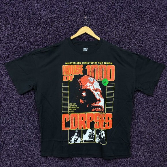 Rob Zombie's House of 1000 Corpses Oversized T-Shirt Size Extra Large - Picture 1 of 4